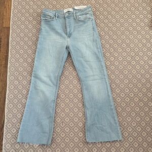 Just Black Light Blue Flare Jeans